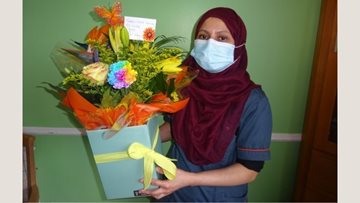 Kind gift for Colleagues at Tameside care home